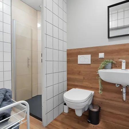 公寓式酒店 Teamquartier Nord Mit Stellplatz